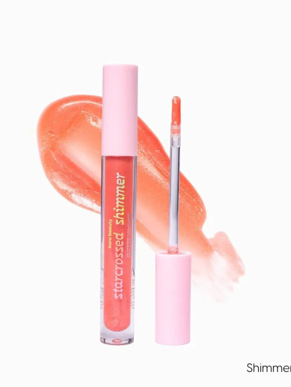 Kara Beauty Starcrossed Shimmer Lip Gloss in Shimmer Blush